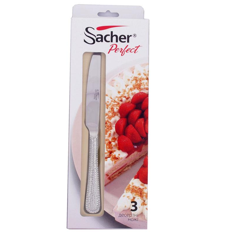 Набір десертних ножів SACHER SPSP3-DK3 (3шт) Набір десертних ножів SACHER SPSP3-DK3 (3шт)