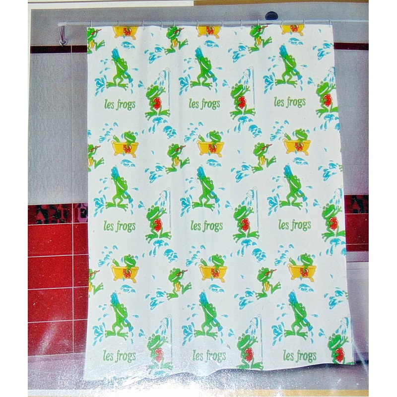 Штора для ванної кімнати MIRANDA Frog Штора для ванної кімнати MIRANDA Frog