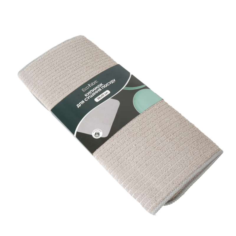 Килимок для сушіння посуду Ecofabric 38 х 51 см Сірий (EF-3851-GR) Килимок для сушіння посуду Ecofabric 38 х 51 см Сірий (EF-3851-GR)
