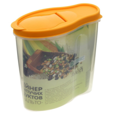 Контейнер для сипких продуктів “Альто“ 1,4 л З282 ОРАНЖ