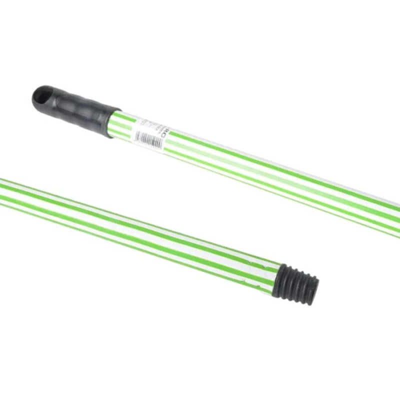 Кий METALSTICK Ручка для швабри прогумована зелено-біла 120REZ-G-RO