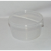 Відро харчове з кришкою прозоре 1.5 л 10шт Відро харчове з кришкою прозоре 1.5 л 10шт
