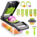 Овочерізка з насадками та контейнером Veggie Slicer 14 в 1 універсальна