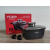 Каструля Vezzer з кришкою 22х9.5 см 3.5 л (VZ8008)
