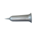 Горщик для квітів ММ-пласт Флакон конус 1,8 л сірий (GF37Gr)